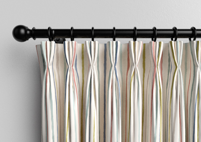 Vintage Stripe, Promenade - Made to Measure Curtains - Image 11